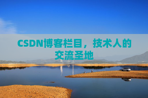 CSDN博客栏目，技术人的交流圣地